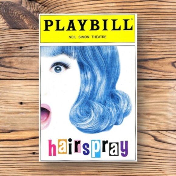 Hairspray Playbill Broadway Musical Refrigerator Fridge Locker Tool Box Magnet - Picture 1 of 2